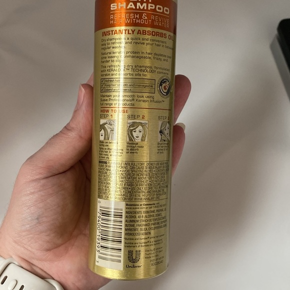 Suave Keratin Infusion Dry Shampoo Discontinued‎ Rare - Picture 4 of 6